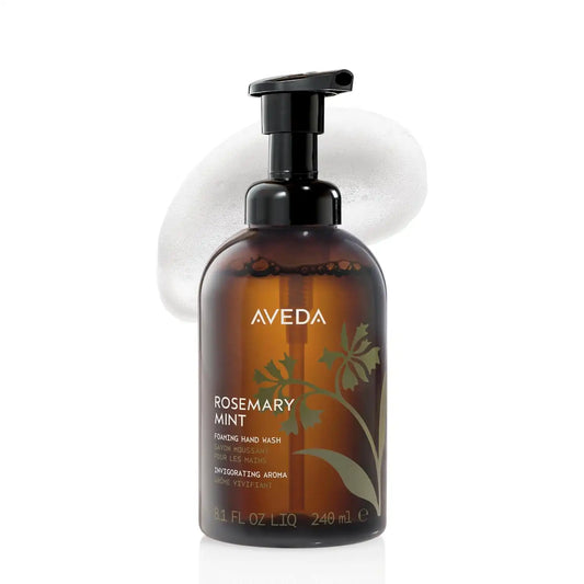 Aveda Rosemary Mint Foaming Hand Wash | Gentle Refillable Foaming Hand Cleanser With Signature Invigorating Aroma | With Plant Derived Glycerin | 98% Naturally Derived*