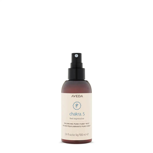 Aveda Chakra 5 Balancing Pure-Fume Mist: Throat | Body & Room Spray | Balances Throat Chakra | With Certified Organic Grapefruit, Rosemary, Ylang Ylang, 3.4 Fl Oz
