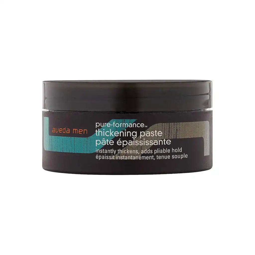 Aveda Men Pure-Formance Thickening Paste | Thickens Hair | Versatile Hold | Natural Finish Hair Styling Paste | With Amla |91% Naturally Derived*, 2.5 Fl Oz (Pack of 2)