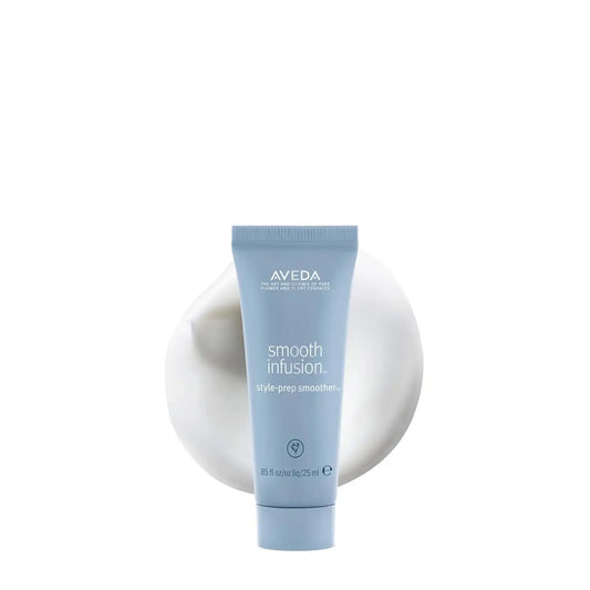 Aveda Smooth Infusion Style-Prep Smoother | Leave-In Anti-Frizz Serum | 72-Hour Frizz Defense & Frizz Control | Heat Protectant | 98% Naturally Derived*
