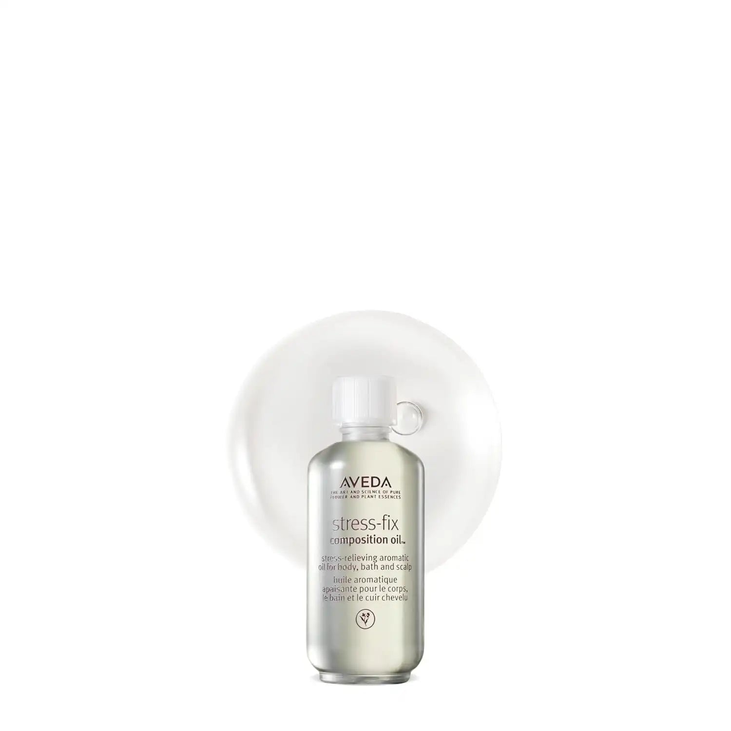 Aveda Stress-Fix Composition Oil | Bath, Body & Scalp Oil | Shown to Reduce Feelings of Stress | with Aroma of Lavender, Lavandin, Clary Sage, 1.7 Fl Oz