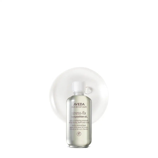 Aveda Stress-Fix Composition Oil | Bath, Body & Scalp Oil | Shown to Reduce Feelings of Stress | with Aroma of Lavender, Lavandin, Clary Sage, 1.7 Fl Oz