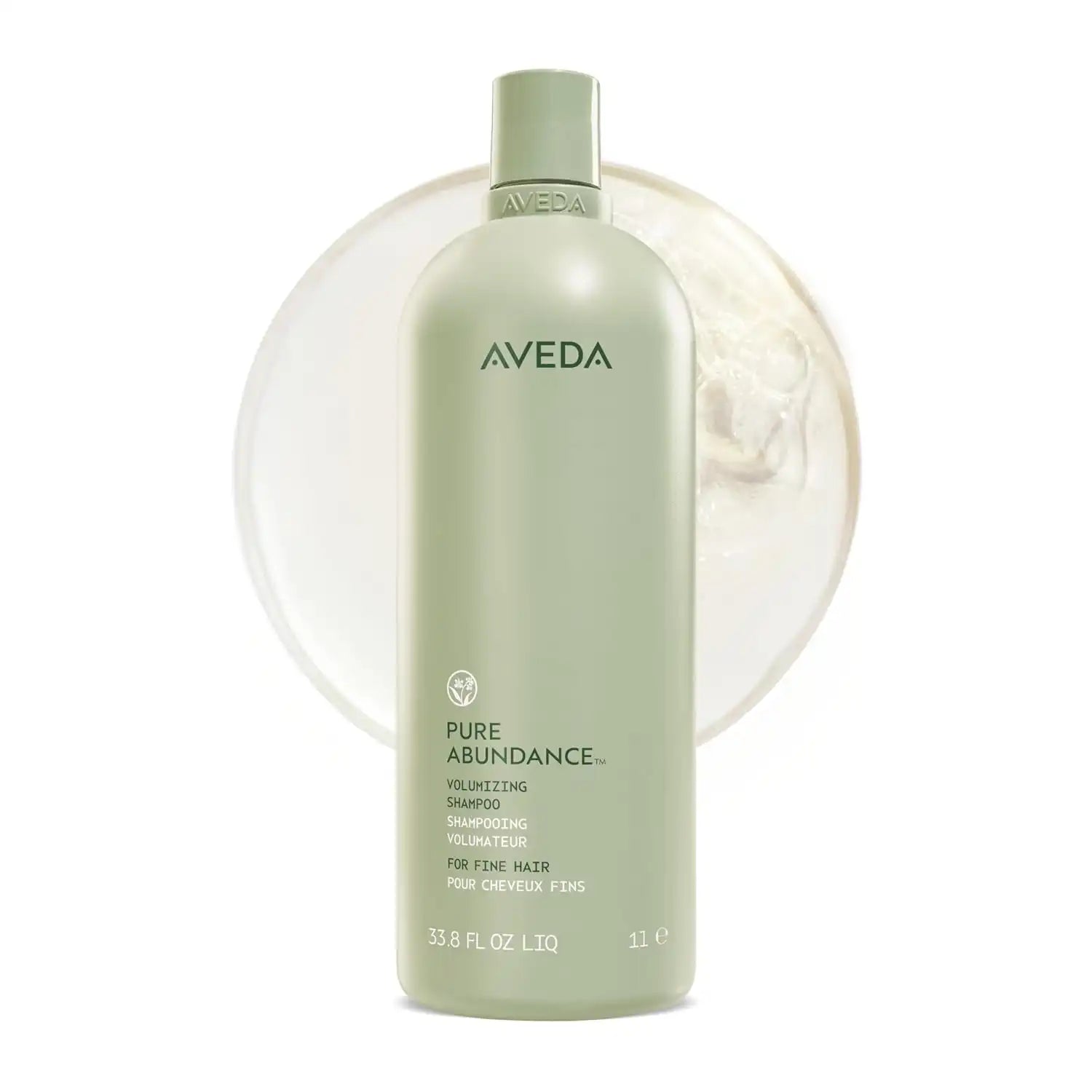 Aveda Pure Abundance Volumizing Shampoo | Shampoo For Fine Hair | Removes Product Build-Up And Excess Oil | 4X More Volume* | Notes of Jasmine, Peppermint, Pamarosa and Ylang Ylang