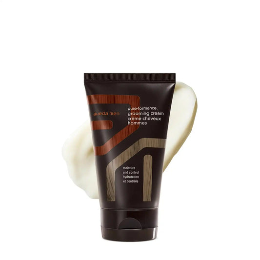 Aveda Men Pure-Formance Grooming Hair Cream | Medium Hold | Conditions, Controls, Adds Moisture and Shine, | 94% Naturally Derived, 4.2 Fl Oz