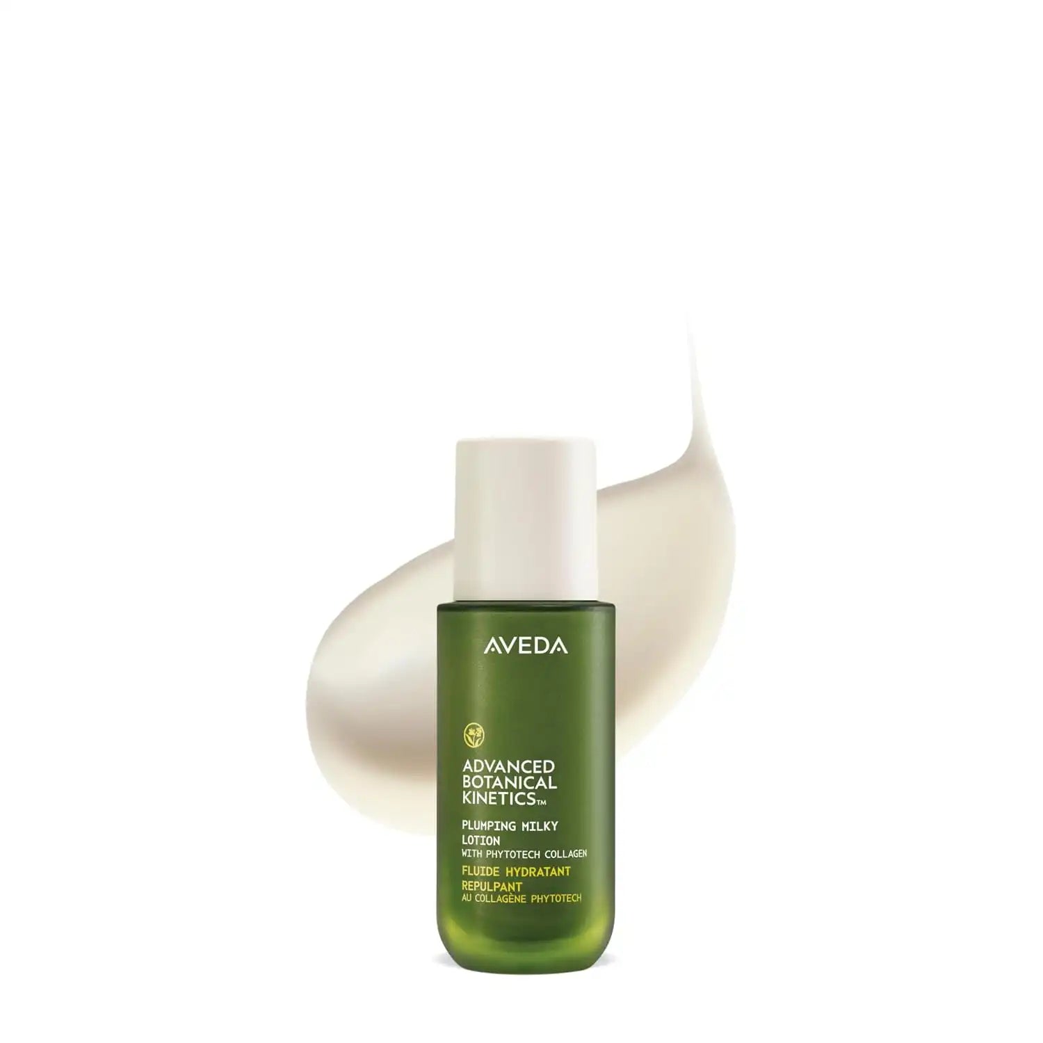 Aveda Advanced Botanical Kinetics Plumping Milky Lotion | Plumps skin with moisture and boosts radiance | Vegan | Full Size | 1.7 Fl Oz