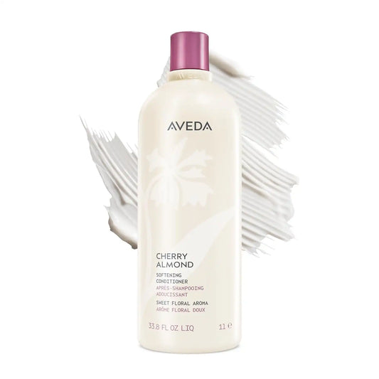 Aveda Cherry Almond Softening Conditioner | for Normal to Dry Hair | 98% Naturally Derived* | with Coconut Oil & Shea Butter | Silicone Free | Iconic Aroma of Tonka, Orange, Ylang Ylang