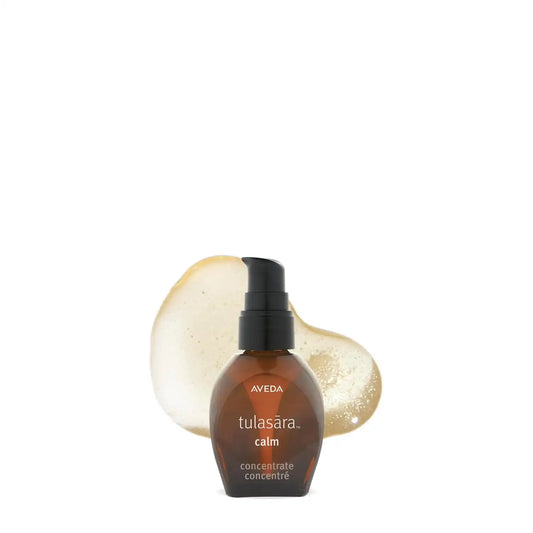 Aveda Tulasara Calm Concentrate | Soothing Serum for Visible Redness | Calms, Cools & Hydrates Skin | with Algae & Pomegranate Extract | 96% Naturally Derived*, 1 Fl Oz