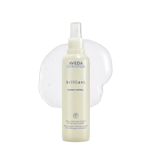 Aveda Brilliant Damage Control | Detangling Spray | Heat Protection Spray | Reduces Damage and Breakage | Jasmine, Rose, Clove Aroma | 8.5 Fl Oz
