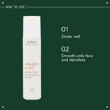 Aveda Daily Light Guard Defense Fluid Broad Spectrum SPF 30 | Mineral Face Sunscreen | UVA/UVB Protection, 1 Fl Oz