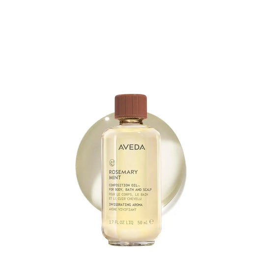 Aveda Rosemary Mint Composition Oil | Nourishing Oil For Body Bath And Scalp With Signature Invigorating Aroma | With Sunflower Seed Oil | 100% Naturally Derived*, 1.7 Fl Oz