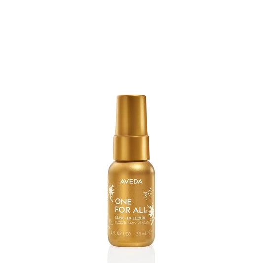 Aveda One For All Leave-In Elixir | 25 Benefits Including Hair Hydration, Heat Protection, Frizz Control | For All Hair Types And Textures | With Moringa Seed And Jojoba Oils