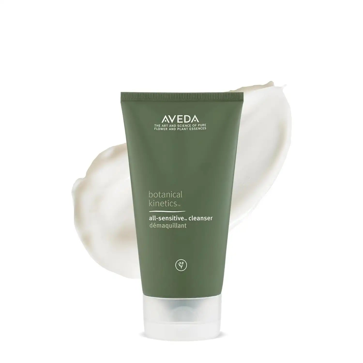 Aveda Botanical Kinetics All-Sensitive Cleaner | Gentle Facial Cleanser for Sensitive Skin | Fragrance Free | with Olive and Coconut Oil | 98% Naturally Derived*, 5.0 Fl Oz
