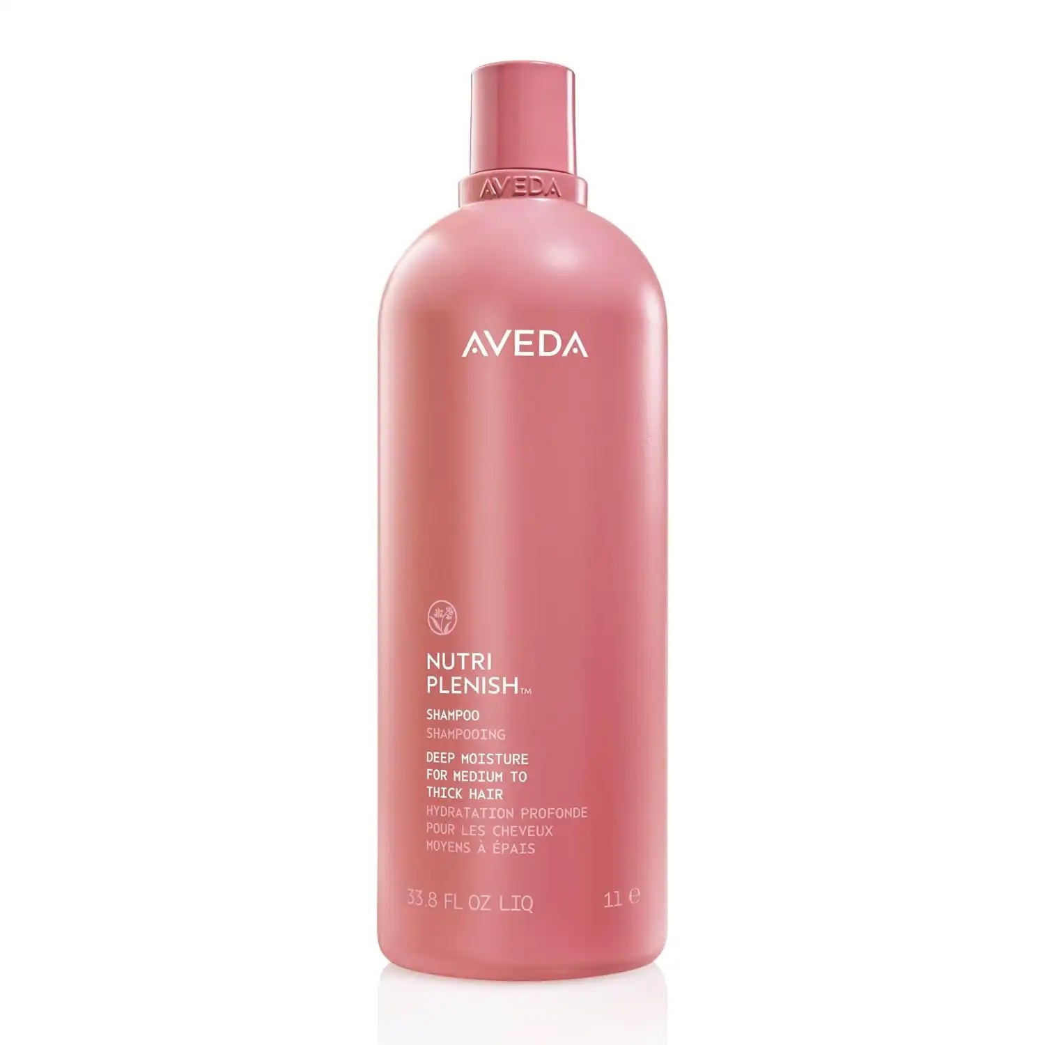 Aveda Nutriplenish Shampoo Deep Moisture | Rich Hydration for Medium to Thick Dry Hair | Organic Pomegranate Oil, Coconut Oil, Mango Butter | 93% Naturally Derived*