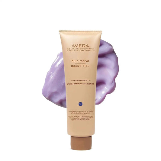 Aveda Blue Malva Color Conditioner | Purple Conditioner for Silver, Gray, Blonde Hair | Neutralizes Brassiness | Deeply Conditions Hair | 96% Naturally Derived*, 8.5 Fl Oz