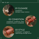 Aveda Nutriplenish Shampoo Deep Moisture | Rich Hydration for Medium to Thick Dry Hair | Organic Pomegranate Oil, Coconut Oil, Mango Butter | 93% Naturally Derived*