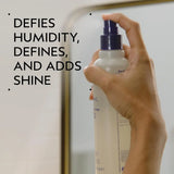 Aveda Brilliant Medium Hold Hair Spray | Non-Aerosol Spray | Anti-Humidity | Adds Shine | for All Hair Types | Jasmine, Rose, Clove Aroma | 8.5 Fl Oz
