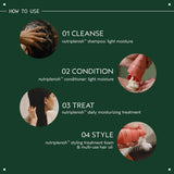 Aveda Nutriplenish Shampoo Light Moisture | Hydrating Shampoo for Fine to Medium Dry Hair | Organic Pomegranate Oil, Coconut Oil, Mango Butter | 93% Naturally Derived*