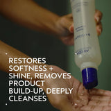 Aveda Brilliant Shine Boosting Shampoo | Adds Shine | Clarifying Shampoo Removes Product Build-Up | All Hair Types | Jasmine, Rose, Clove Aroma | 8.5 Fl Oz