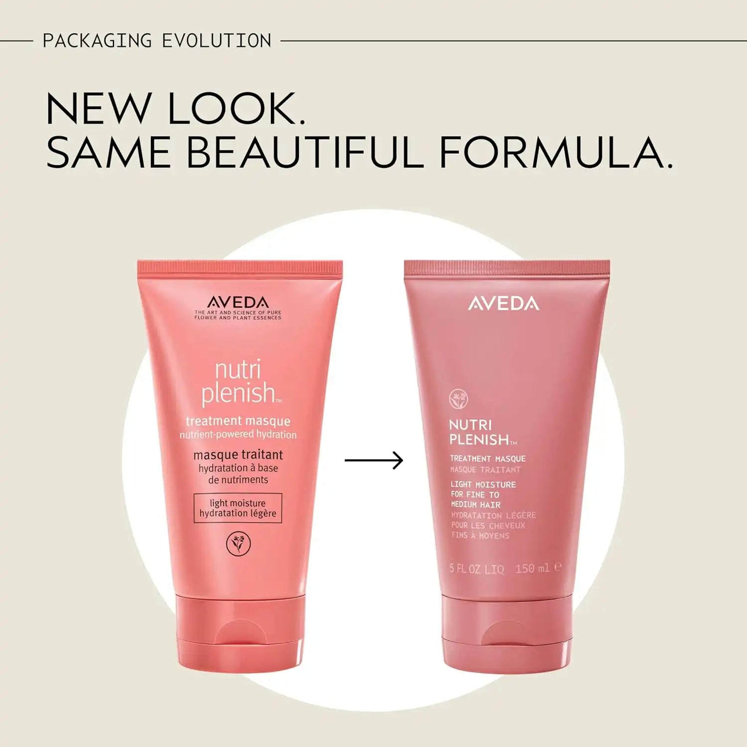 Aveda Nutriplenish Treatment Masque Light Moisture | Conditioning Mask for Fine to Medium Dry Hair | Organic Pomegranate Oil, Coconut Oil, Mango Butter | 98% Naturally Derived*