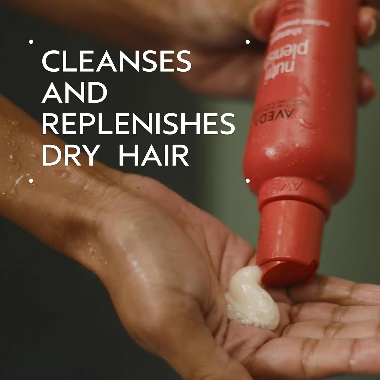 Aveda Nutriplenish Shampoo Deep Moisture | Rich Hydration for Medium to Thick Dry Hair | Organic Pomegranate Oil, Coconut Oil, Mango Butter | 93% Naturally Derived*