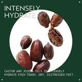 Aveda Foot Relief Moisturizing Creme | Exfoliates, Softens & Smooths Dry Feet | with Jojoba, Peppermint, Tea Tree, Castor Oils, 4.2 Fl Oz