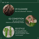 Aveda Be Curly Advanced Shampoo | Moisturizing Shampoo for Curly, Coily, Wavy Hair | Gently Cleanses, Removes Build Up | Fights Frizz | Sulfate Free, Silicone Free | 94% Naturally Derived*