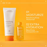 Aveda Beautifying Body Lotion | Rich Body Creme with Certified Organic Shea Butter | Uplifting Aroma of Rosemary, Certified Organic Lavender & Bergamot, 6.7 Fl Oz