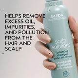 Aveda Scalp Solutions Balancing Shampoo | Gently Removes Pollution & Build-Up, Improves Scalp Hydration | for All Hair Types | Citrus, Floral, Mint Aroma | 94% Naturally Derived*