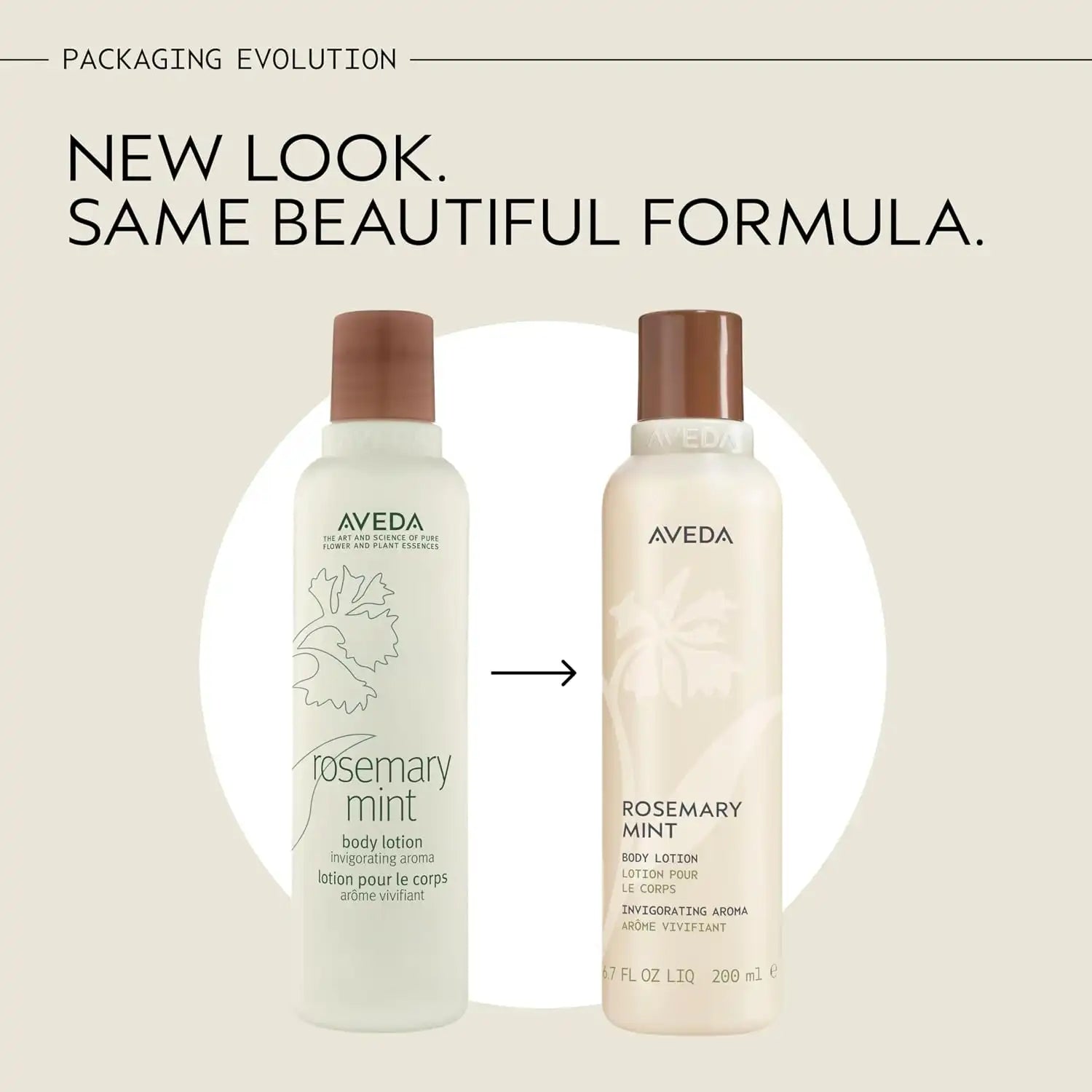 Aveda Rosemary Mint Body Lotion | Lightweight Cooling Lotion With Menthol | With Invigorating Aroma Of Certified Organic Peppermint & Rosemary