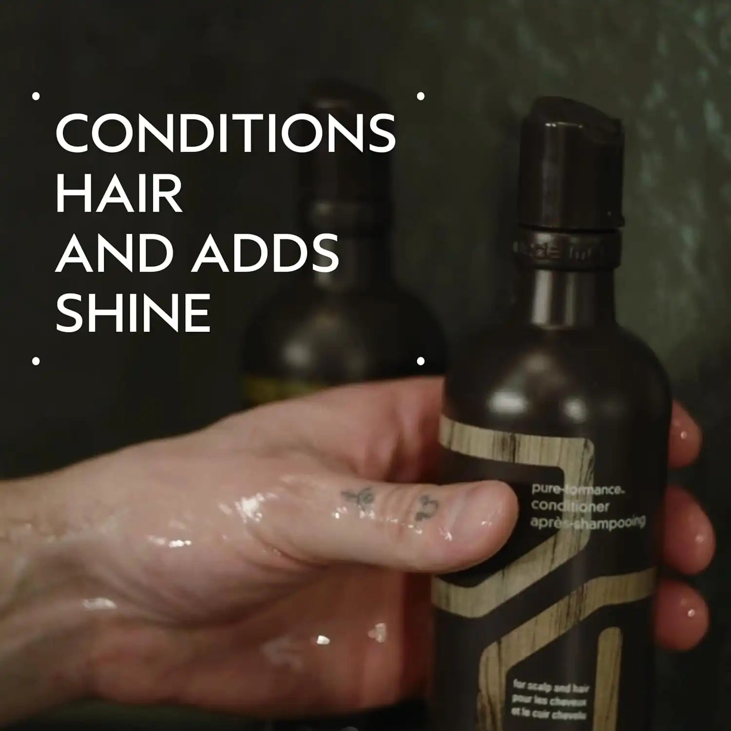 Aveda Men Pure-Formance Conditioner | Daily Lightweight Conditioner for Men’s Hair | Conditions and Adds Shine | 99% Naturally Derived*, 10 Fl Oz
