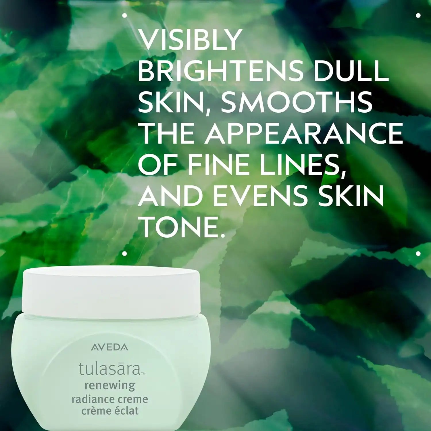 Aveda Tulasara Renewing Radiance Creme | Brightening Face Cream with Vitamin C | Visibly Smooths Fine Lines | 97% Naturally Derived*, 1.7 Fl Oz