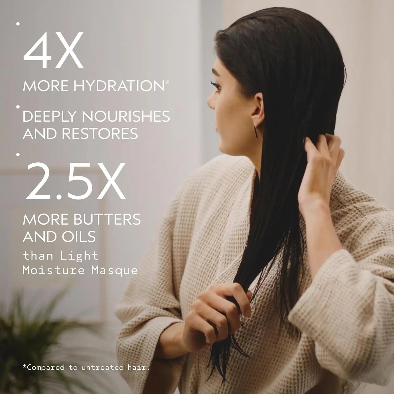 Aveda Nutriplenish Treatment Masque Deep Moisture | Intense Deep Conditioning Mask for Medium to Thick Dry Hair | Organic Pomegranate Oil, Coconut Oil, Mango Butter | 96% Naturally Derived*