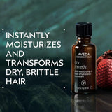 Aveda Dry Remedy Daily Moisturizing Oil | Instantly Moisturizes Dry, Brittle Hair | 90% Naturally Derived* | Organic Buriti Oil | Silicone Free, 1 Fl Oz