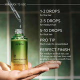Aveda Miraculous Oil High-Shine Hair Concentrate | Adds Shine | Up to 24 Hours of Frizz Protection* | Heat Protection | For All Hair Types | Notes of Lavender Ylang Ylang and Petitgrain, 1.7 Fl Oz