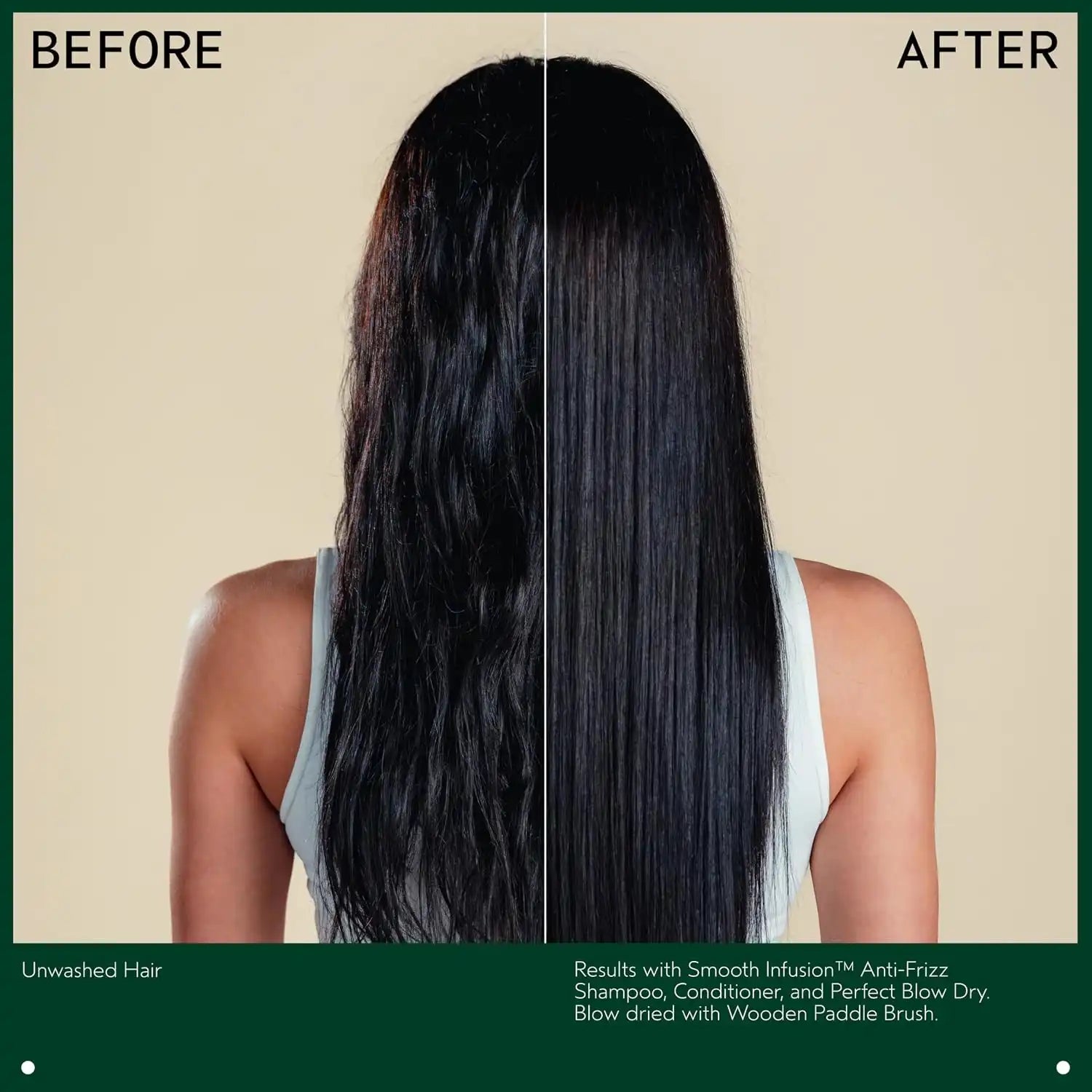 Aveda Smooth Infusion Anti-Frizz Shampoo | Smoothing Shampoo | Frizz Control | Protects Against Humidity | Silicone Free | for Medium and Thick Hair | 95% Naturally Derived*