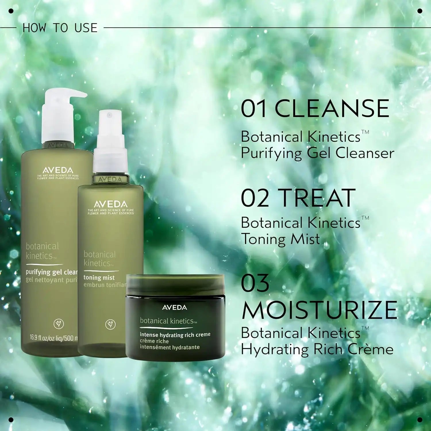 Aveda Botanical Kinetics Toning Mist | Refreshing Toner for Normal to Oily Skin | Hydrates & Balances Skin, 5 Fl Oz