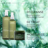 Aveda Botanical Kinetics Purifying Creme Cleanser | Daily Facial Cleanser for Normal to Dry Skin, 5 Fl Oz