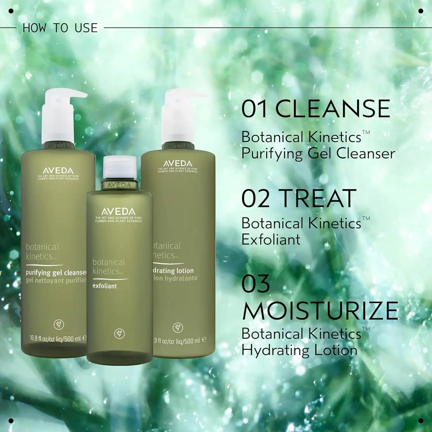 Aveda Botanical Kinetics Hydrating Lotion | Daily Face Moisturizer for All Skin Types | with Coconut, Jojoba, Caffeine, Aloe