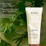 Aveda Rosemary Mint Hand Relief Moisturizing Creme | Intensely Moisturizing Hand Cream With Signature Invigorating Aroma | With Andiroba Oil | 95% Naturally Derived*, 3.3 Fl Oz