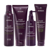 Aveda Invati Ultra Advanced Light & Rich 4-Step System | Exfoliating Shampoo, Thickening Conditioner, Revitalizing Scalp Serum, Fortifying Leave-In Treatment | Reduces Hair Loss by 77%*